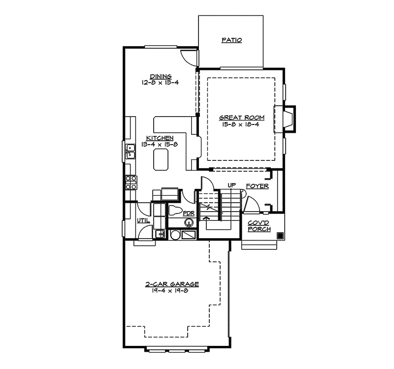 Valcour Craftsman Home Plan 071D-0047 - Shop House Plans and More