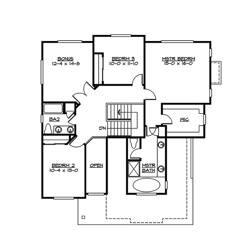 Croydon Tudor Style Home Plan 071D-0064 - Search House Plans and More