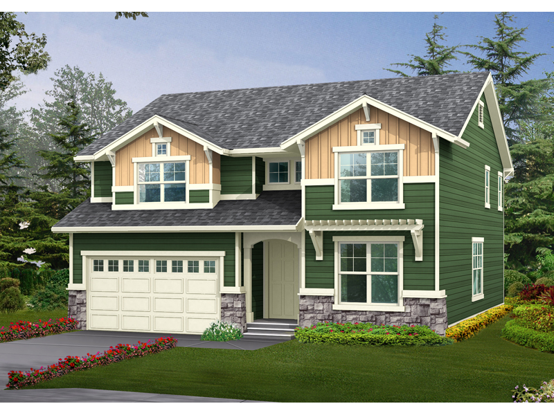Glenallen Creek Craftsman  Home  Plan  071D 0088 House  