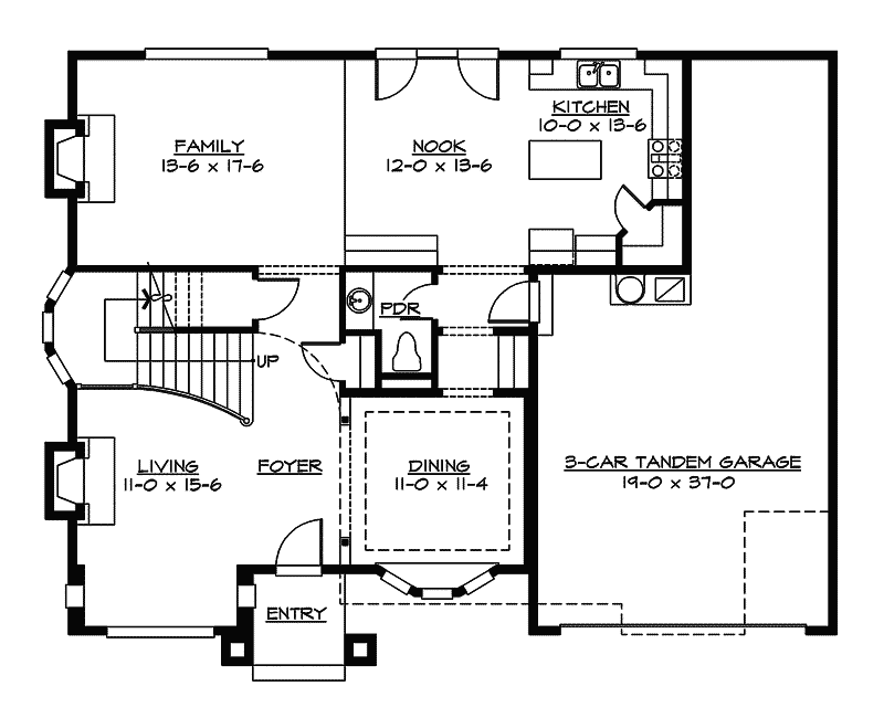 Augustine Woods Tudor Home Plan 071D-0093 - Search House Plans and More