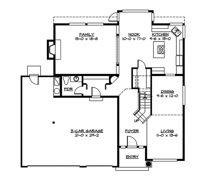 Melton Country Home Plan 071D-0095 - Shop House Plans and More