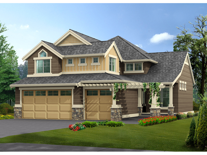 Hedgebur Craftsman Home Plan 071D-0098 - Search House Plans and More