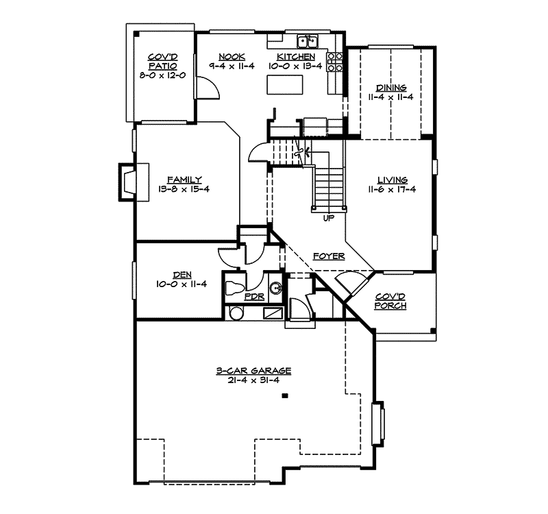 Silvermill Craftsman Home Plan 071D-0100 - Shop House Plans and More