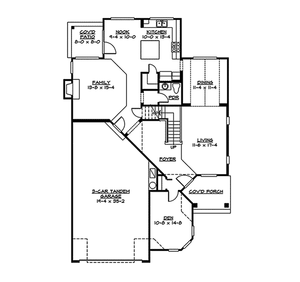 Lynnbrook Shingle Style Home Plan 071D-0101 | House Plans and More