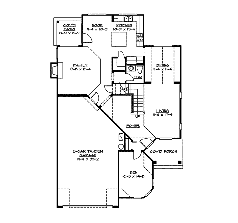 Lynnbrook Shingle Style Home Plan 071D-0101 - Shop House Plans and More