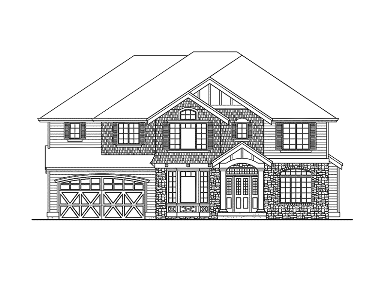 Bellingham Arts And Crafts Home Plan 071D 0116 Search House Plans And More