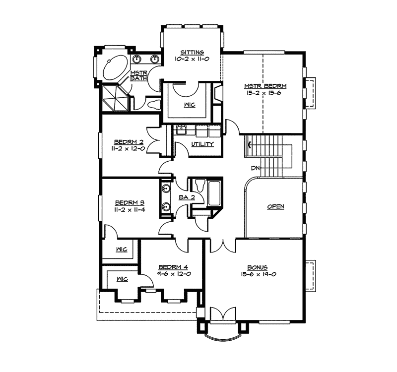 Cloudcroft Craftsman Home Plan 071D-0139 - Search House Plans and More