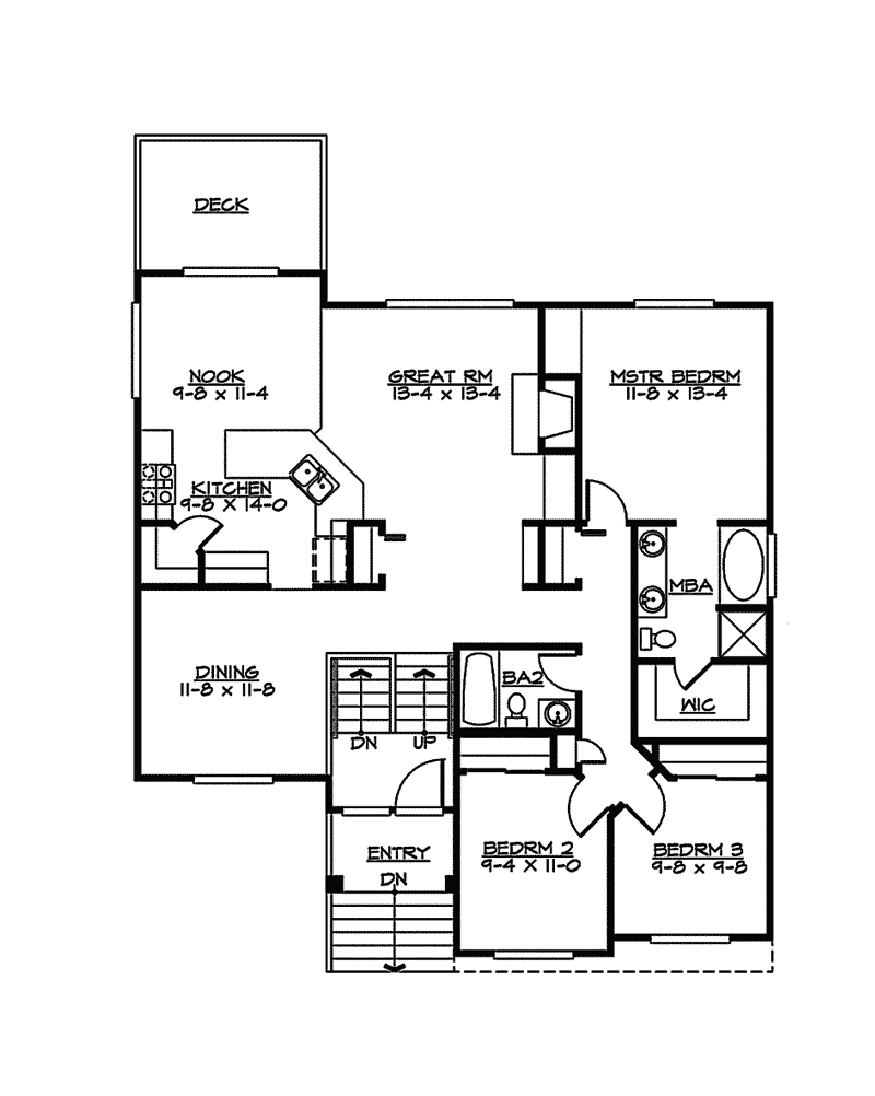 Kendrick Traditional Style Home Plan 071D-0243 - Search House Plans and ...