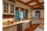 Shingle House Plan Kitchen Photo 01 - Horton Manor Luxury Home 071S-0001 - Search House Plans and More