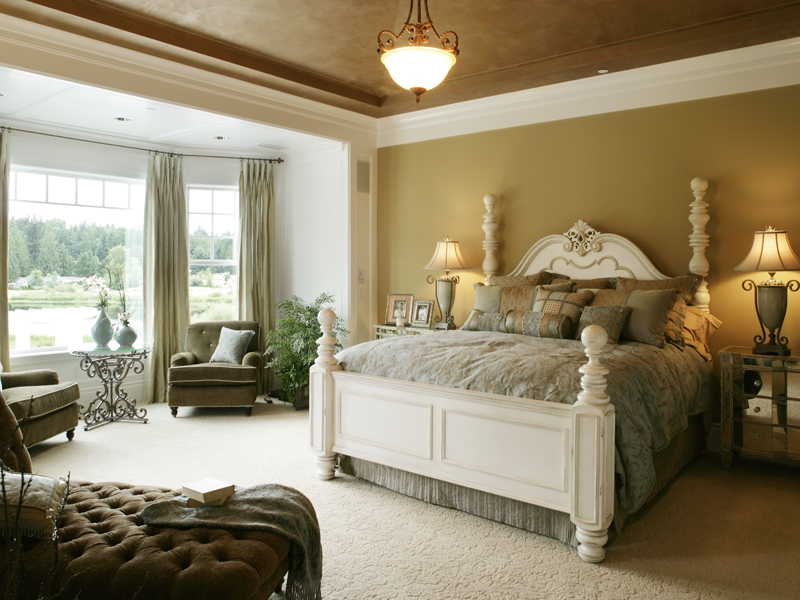 Luxury House Plan Master Bedroom Photo 01 - Parktowne Luxury Home 071S-0002 - Shop House Plans and More