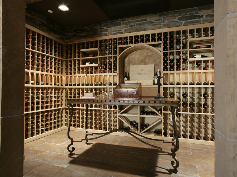 Luxury House Plan Wine Cellar Photo - Parktowne Luxury Home 071S-0002 - Shop House Plans and More