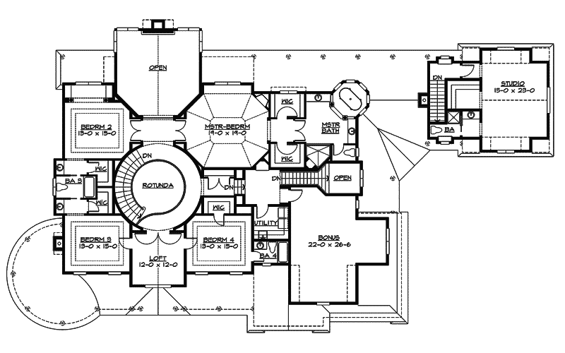 Ossenfort Traditional Home Plan 071S-0008 - Shop House Plans and More