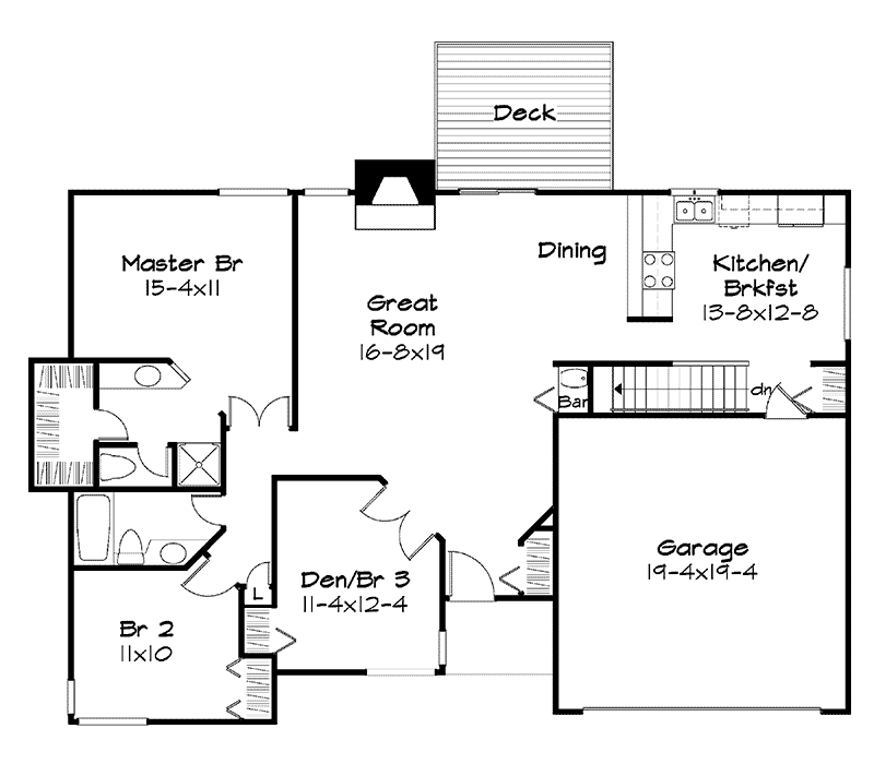 Evenlynaire Modern Home Plan 072D-0014 - Search House Plans and More