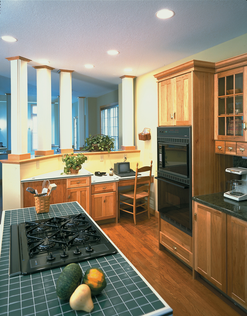 Southern House Plan Kitchen Photo 01 - Diamond Hill Traditional Home 072D-0030 - Search House Plans and More