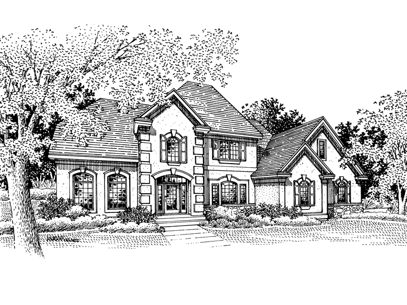 Charelvoix European Home Plan 072D-0079 - Search House Plans and More