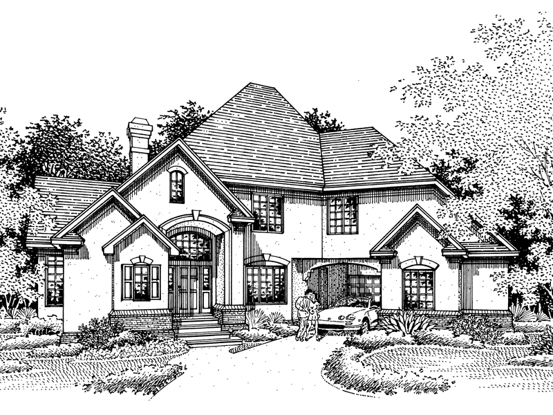 Markenson European Home Plan 072D-0098 - Shop House Plans and More