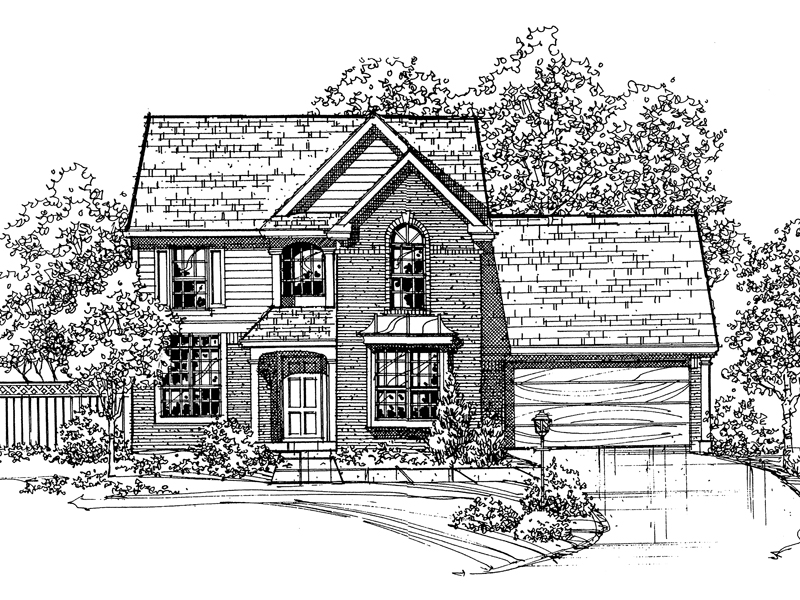 Glengarry Traditional Home Plan 072D-0105 - Search House Plans and More