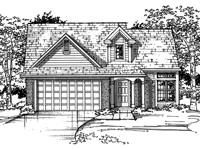 Bambach Traditional Home Plan 072D-0110 - Search House Plans and More