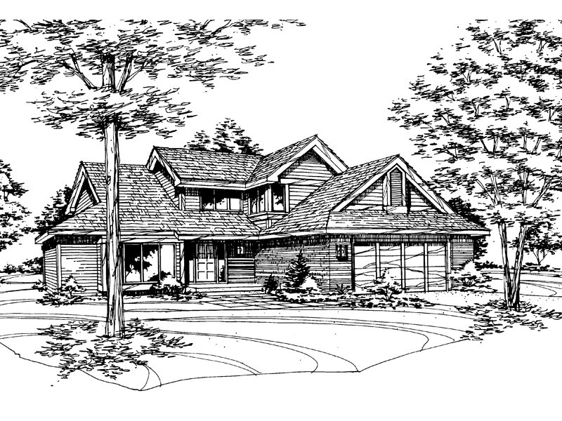 Rosebud Orchard Country Home Plan 072D-0154 - Shop House Plans and More