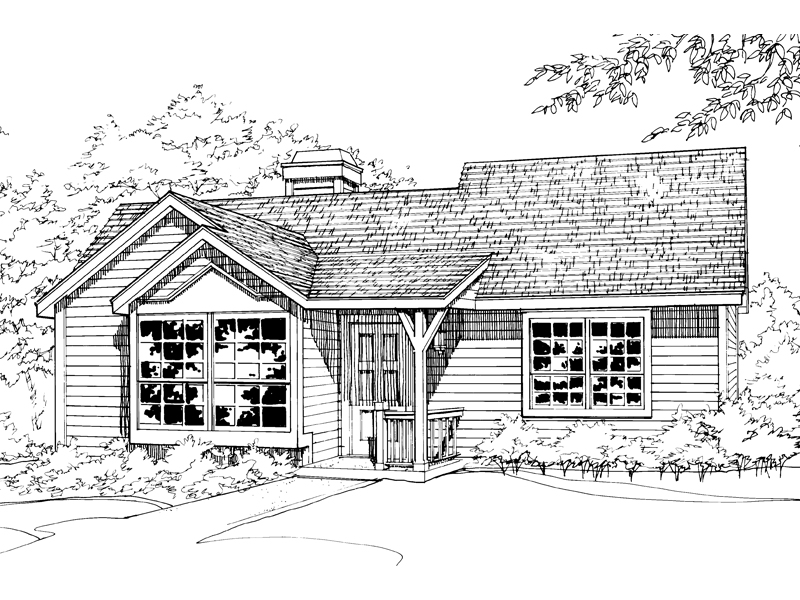 Marlowe Pond Ranch Home Plan 072d-0206 - Shop House Plans And More