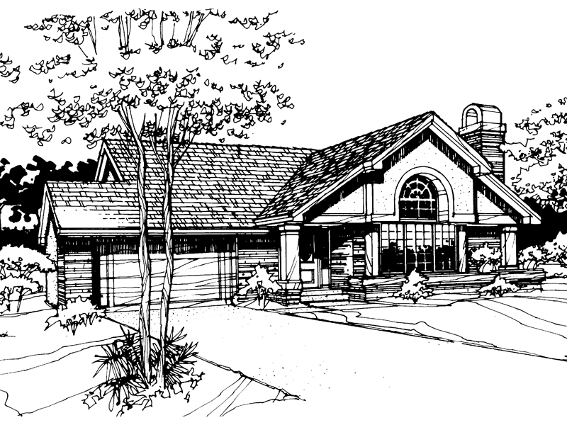 Bainbridge Place Ranch Home Plan 072D 0260 Search House Plans And More