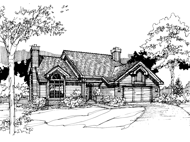 Wisteria Place Ranch Home Plan 072D-0294 - Shop House Plans and More