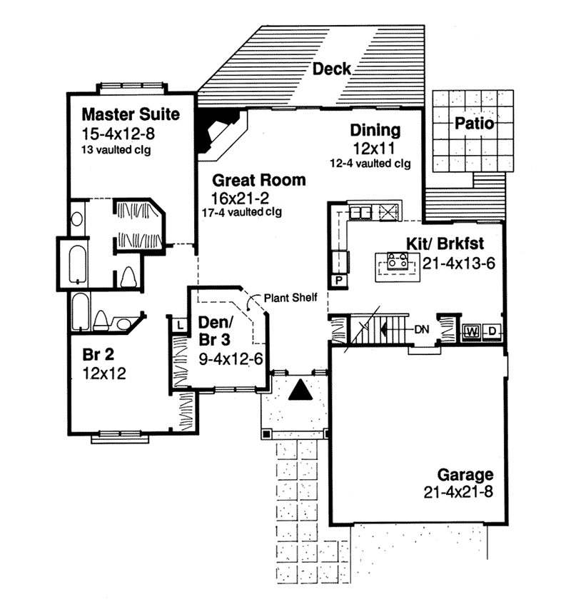 Giverny Craftsman Home Plan 072D 0301 House Plans and More