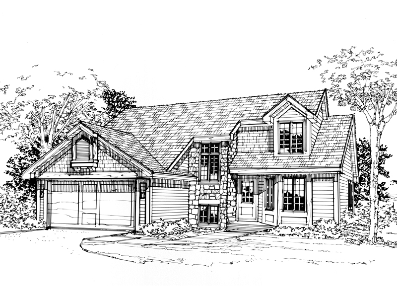 Elm Point Craftsman Home Plan 072D-0319 - Search House Plans and More