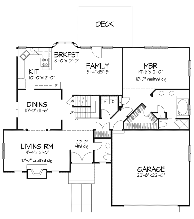 Grant Forest Craftsman Home Plan 072D0390 House Plans
