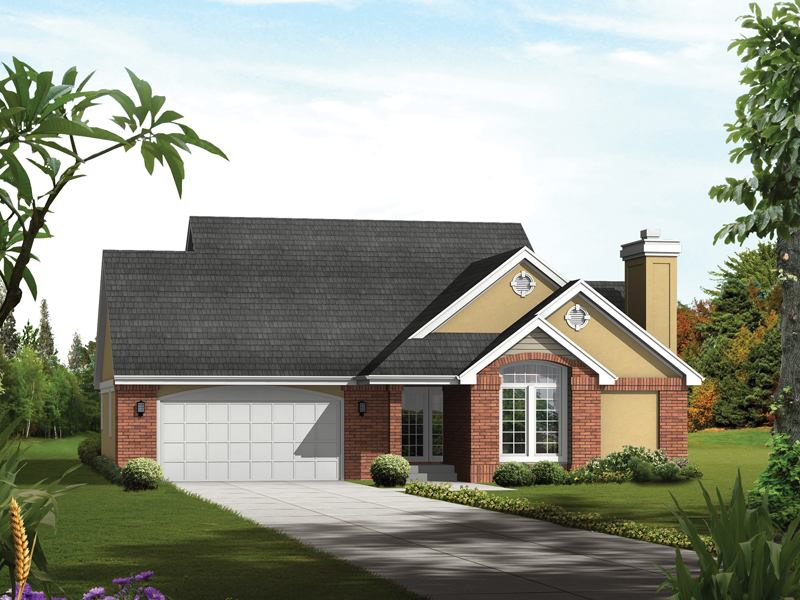 Carson Spring Ranch Home Plan 072D-0400 - Search House Plans and More