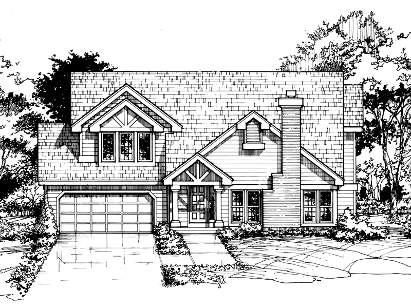 Waltham Grove Tudor Style Home Plan 072D-0407 - Shop House Plans and More