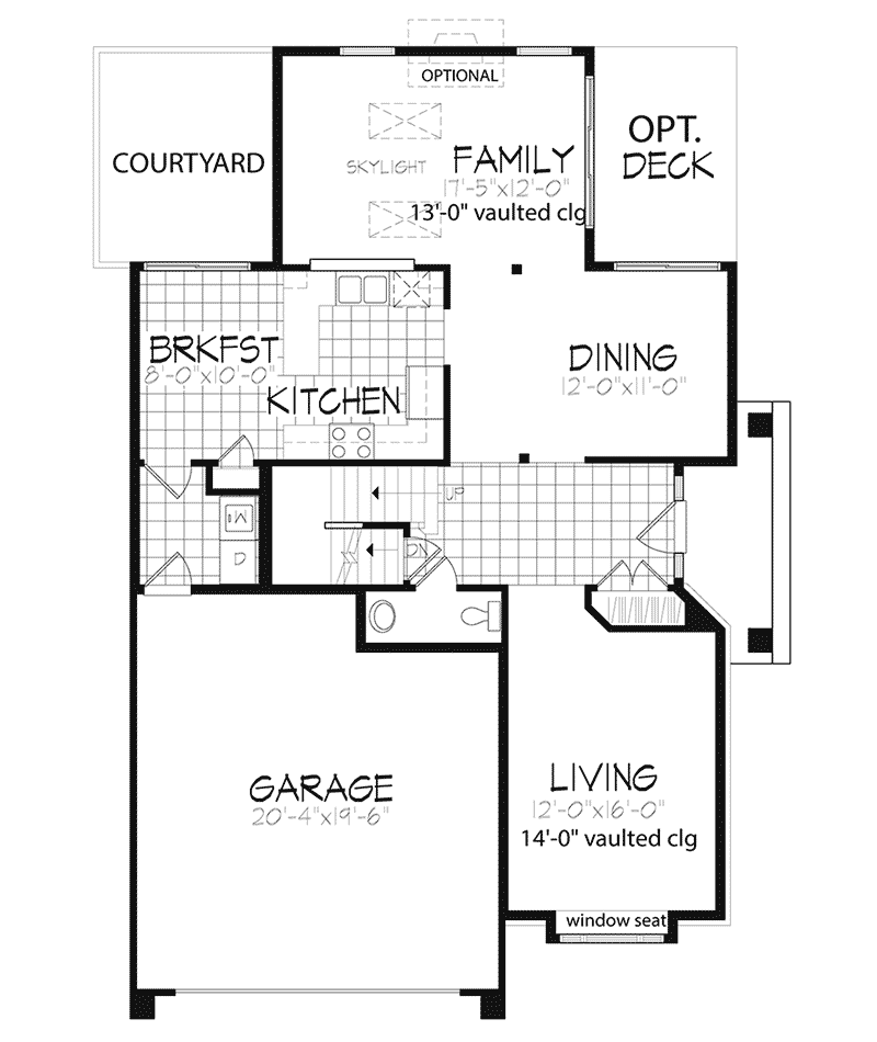 Goldenhorn Modern Home Plan 072d-0467 - Search House Plans And More