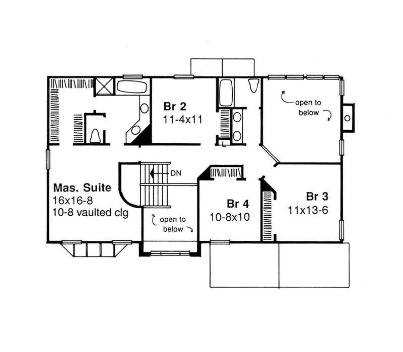 Millstone Mill Traditional Home Plan 072D-0469 - Shop House Plans and More