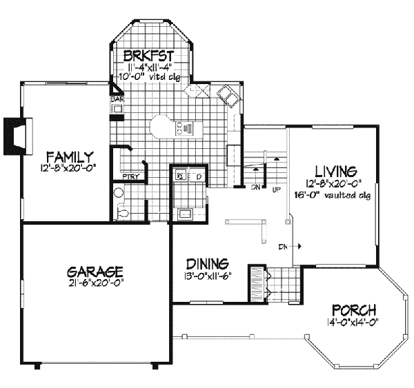 Queen Anne Place Victorian Home Plan 072D-0474 | House Plans and More