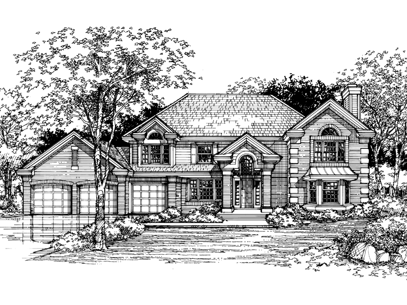 Ardell Traditional Home Plan 072D-0480 - Search House Plans and More