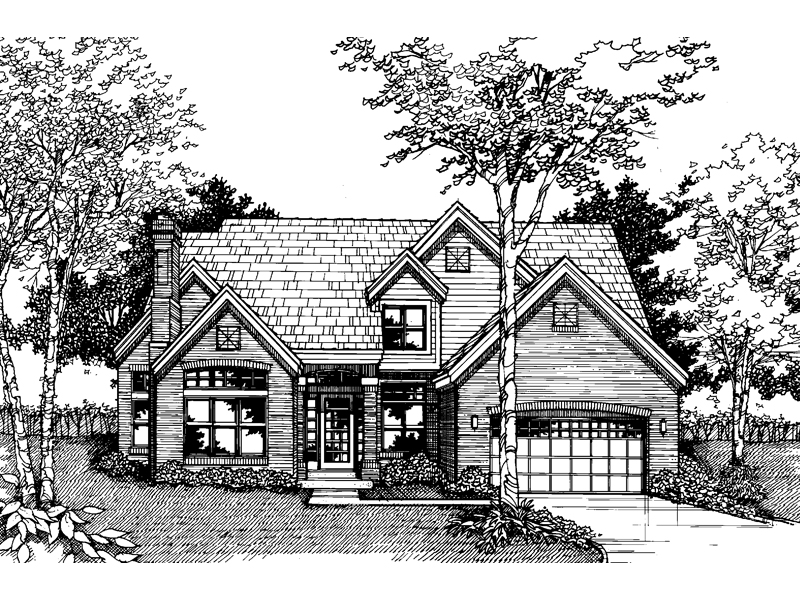 Ebersole Traditional Home Plan 072D-0539 - Search House Plans and More