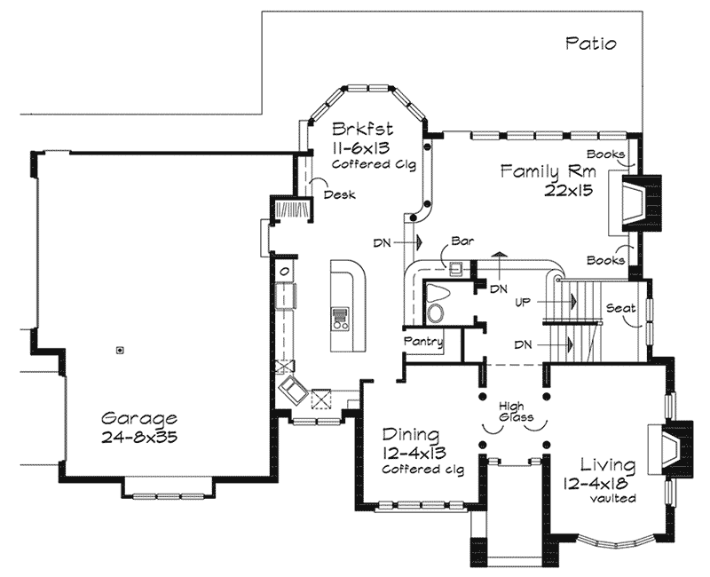Gilroy Luxury Home Plan 072D0541 House Plans and More