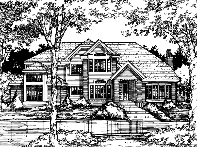 Gilroy Luxury Home Plan 072D-0541 - Search House Plans and More