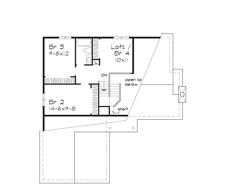 Cunningham Traditional Home Plan 072D-0544 - Search House Plans and More