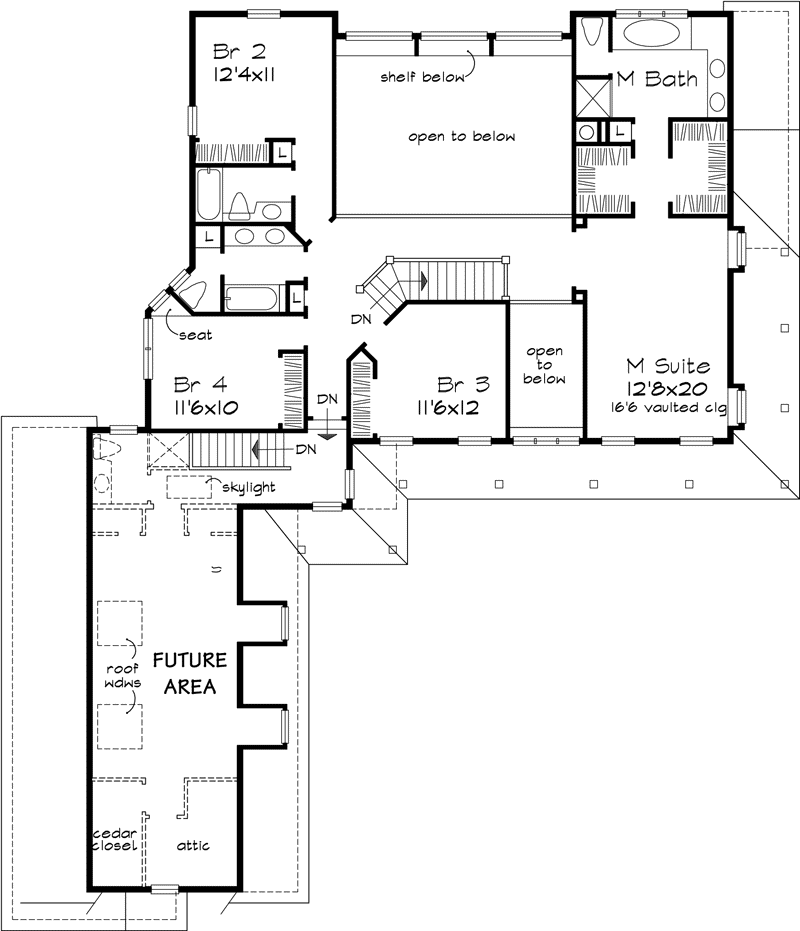 Forest Peak Luxury Rustic Home Plan 072D-0604 - Search House Plans and More