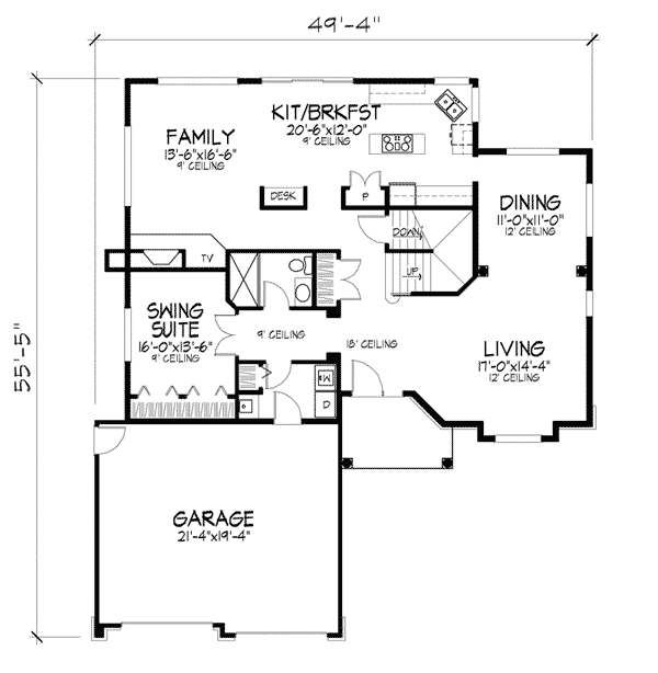 Cantwell Mill Traditional Home Plan 072D-0629 | House Plans and More