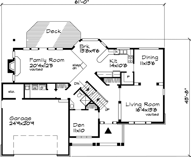 Parkwood Traditional Home Plan 072D0646 House Plans and