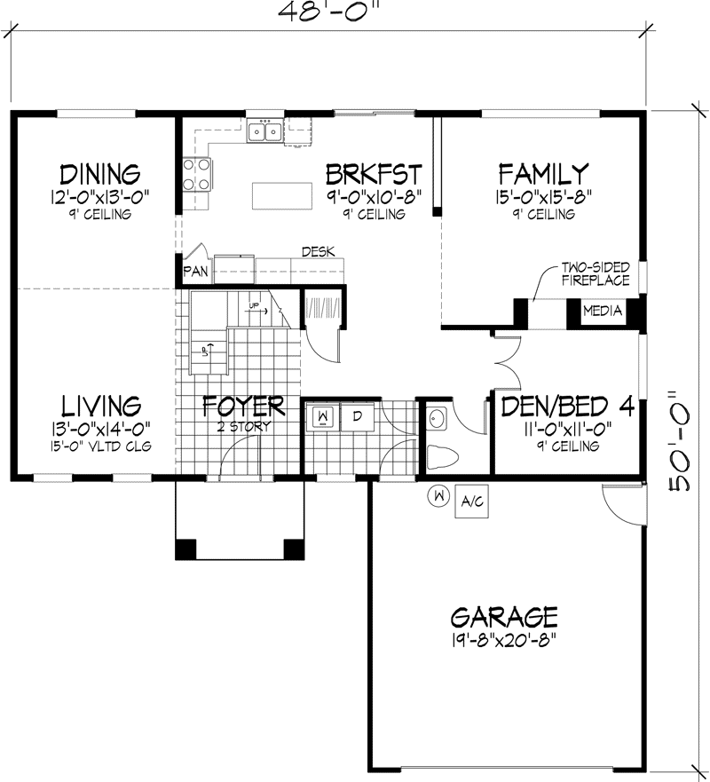 Westminister Place Sunbelt Home Plan 072D-0673 - Shop House Plans and More