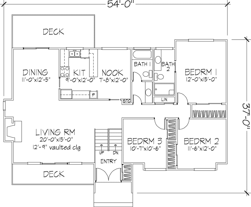 Tandy Park Contemporary Home Plan 072D-0711 - Shop House Plans and More