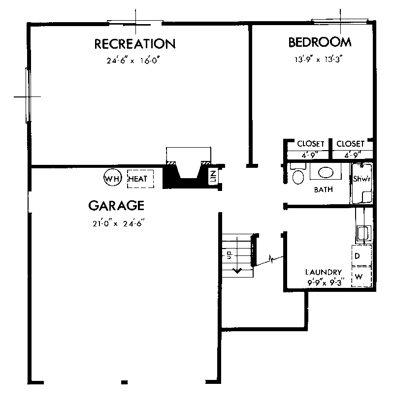 Tamara Trail Contemporary Home Plan 072D-0715 - Shop House Plans and More