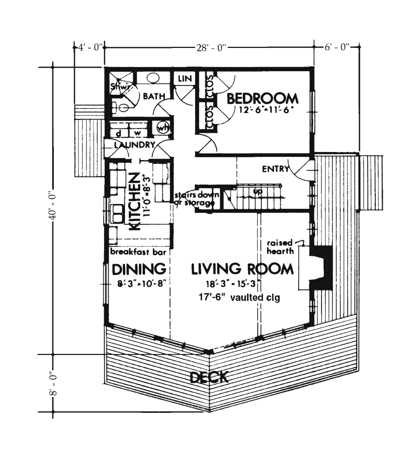 Luttrell Country Lake Home Plan 072D-0768 - Shop House Plans and More