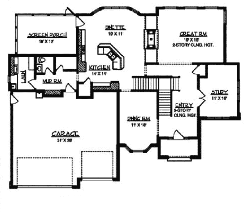 Blackburg Country French Home Plan 072D-0787 - Search House Plans and More