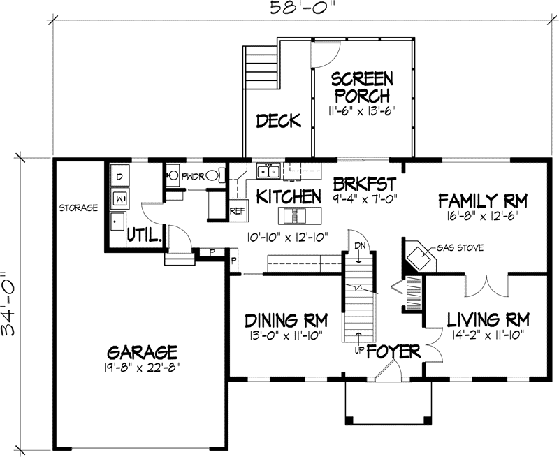 Bellfontaine Early American Home Plan 072D-0877 - Search House Plans ...