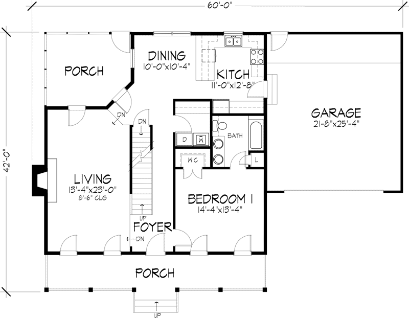 Leila Saltbox Home Plan 072D0928 House Plans and More