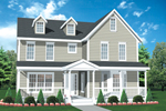 Southern House Plan Front of House 072D-0954